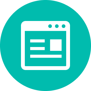 webサイト制作/運用サポートのアイコン